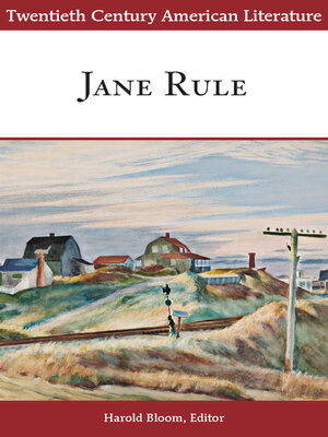 cover image of Jane Rule